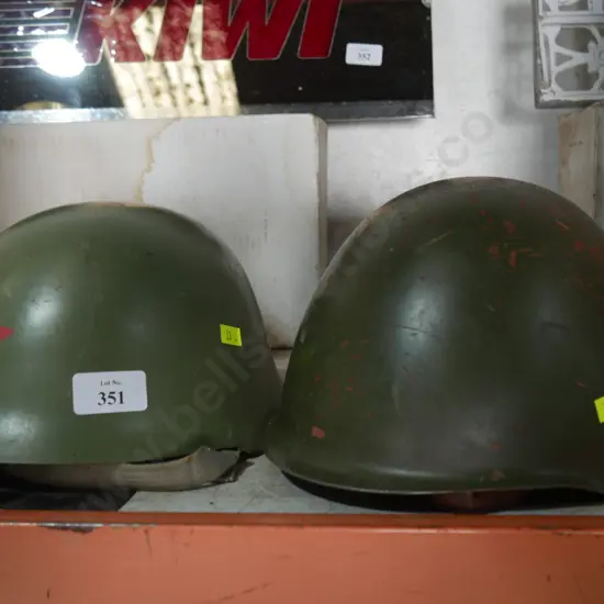 Military helmets