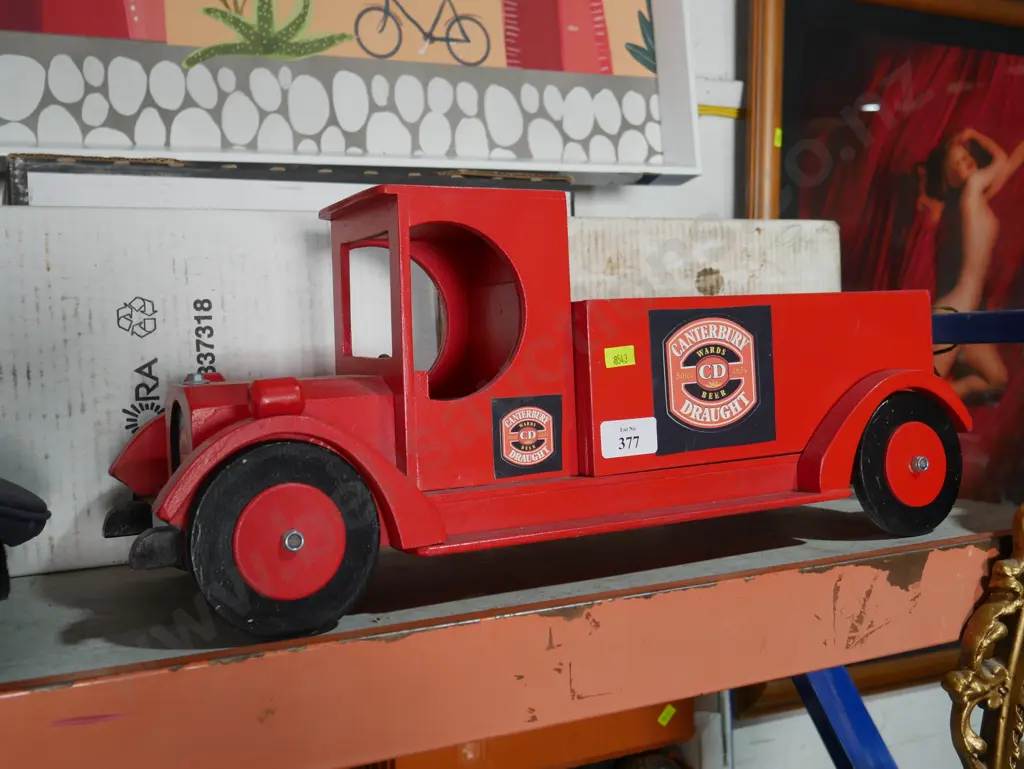 Wooden truck - Canterbury Draught Image 1++