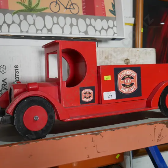 Wooden truck - Canterbury Draught