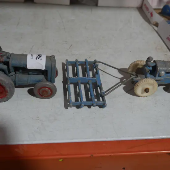 Two blue tractors fun ho