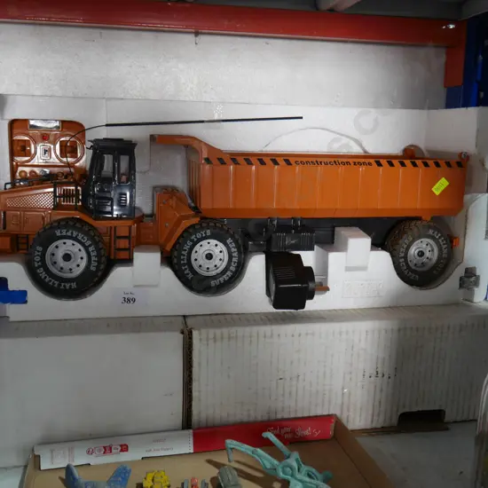 Remote control dump truck