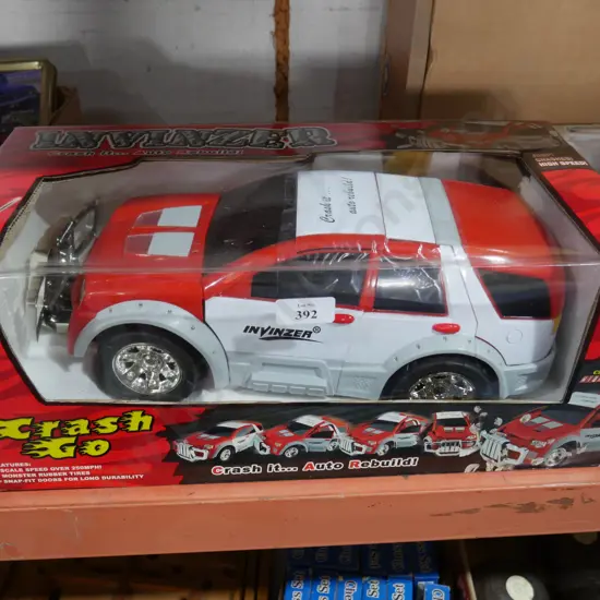 Remote control crash it