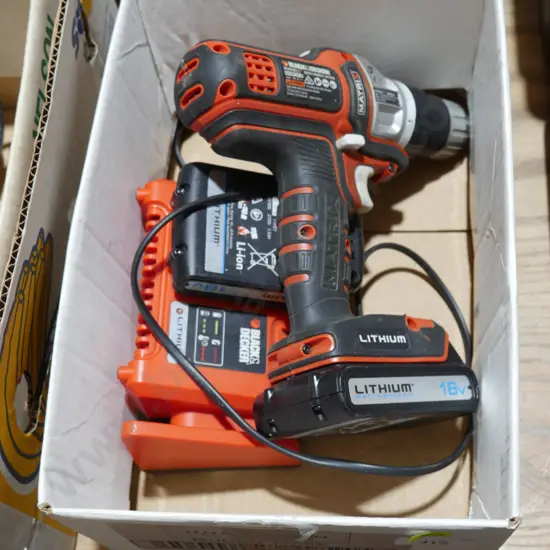 Black and decker drill