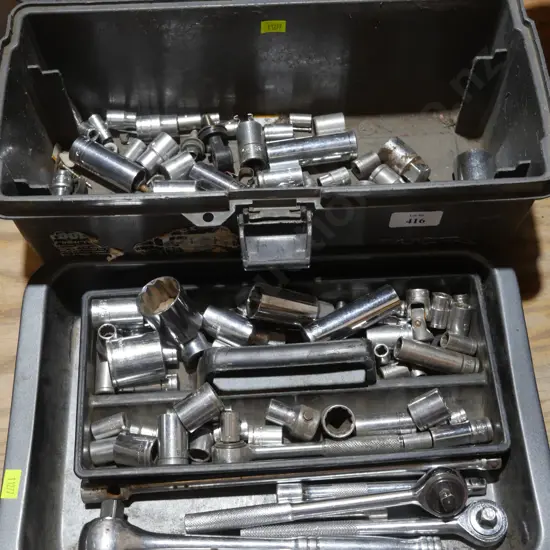 Tool box and sockets