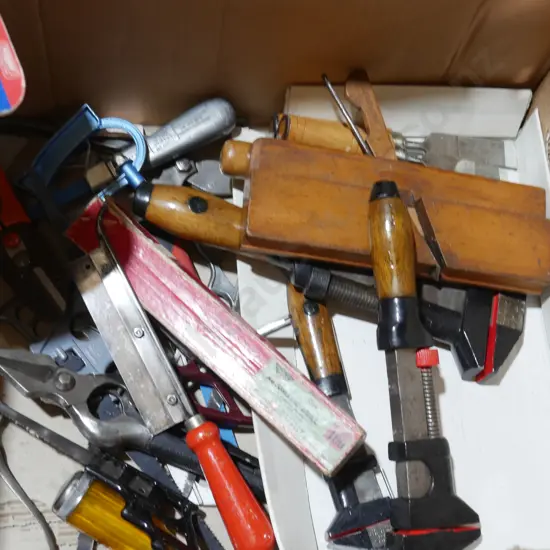 Assorted restored hand tools