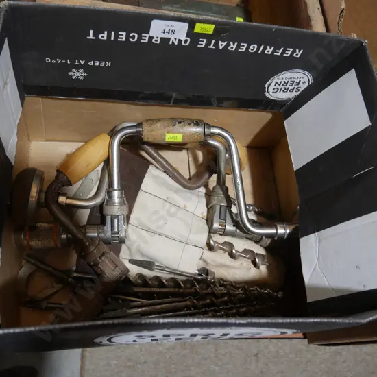 Vintage braces and bits