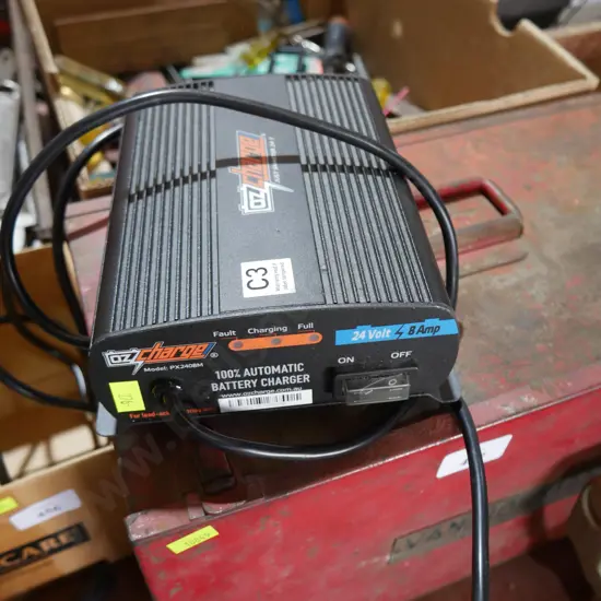 24 volt battery charger