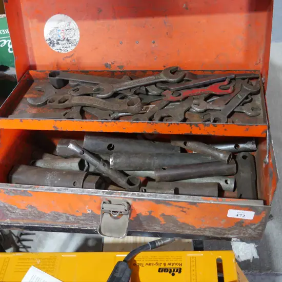 Toolbox and  contents
