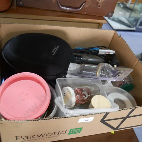 Bose headphones, hair curler etc