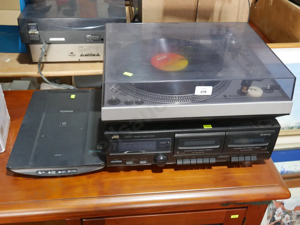 JVC record player, cassette player etc Image 1++