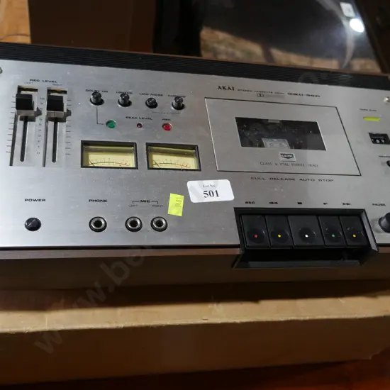 Akai stereo cassette deck