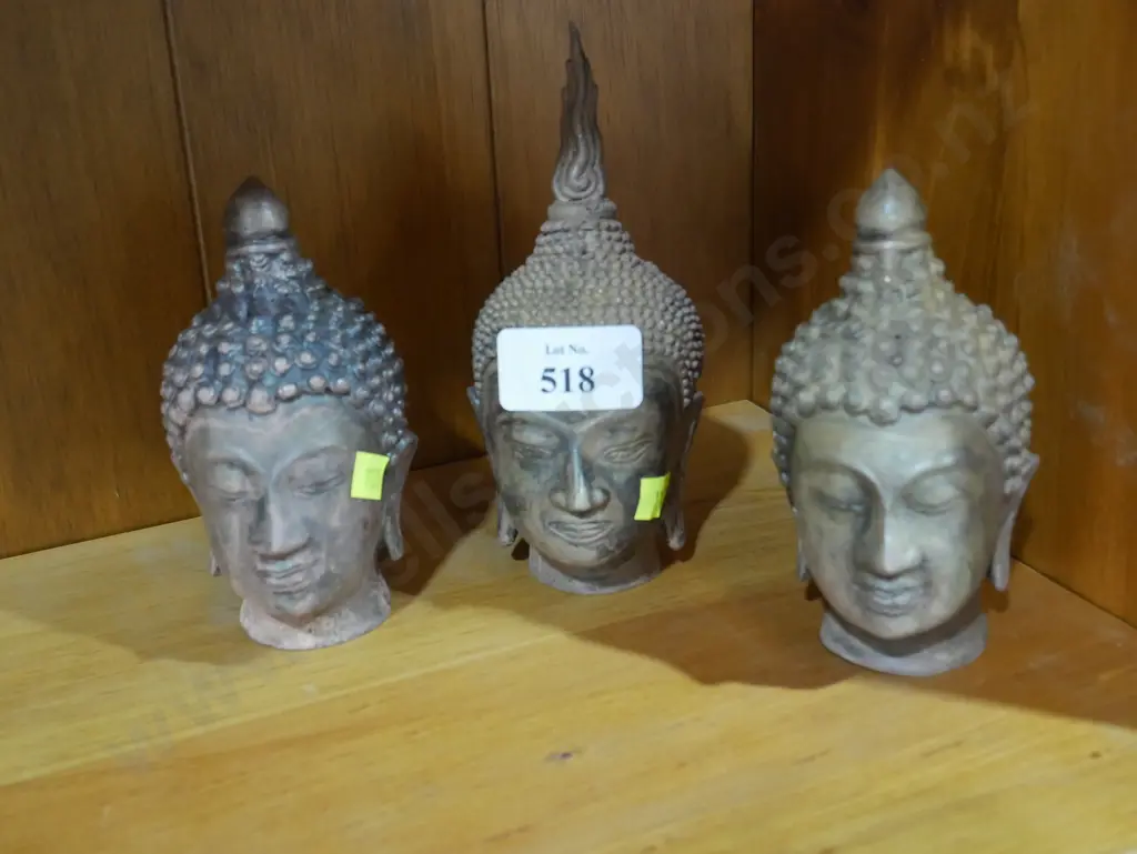 Buddha head sculptures Image 1++