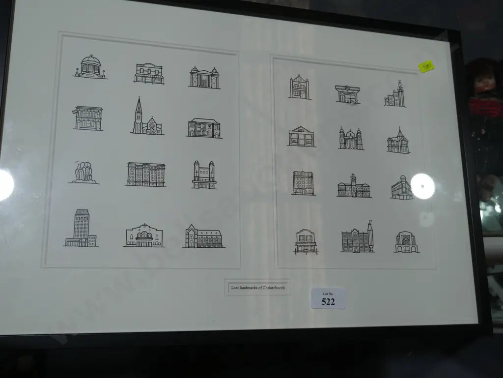 Lost landmarks of Christchurch print Image 1++