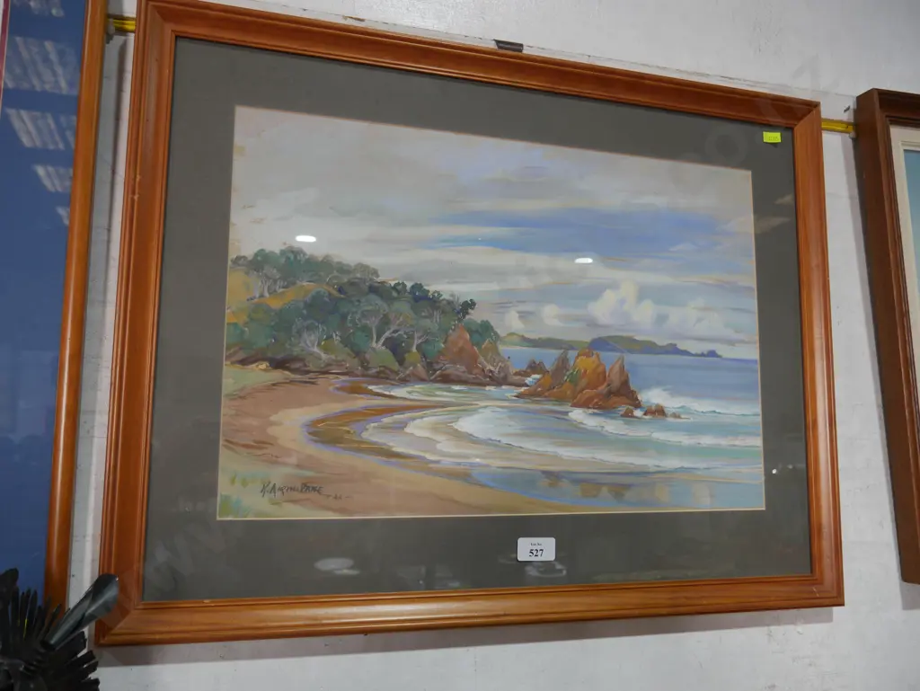 Framed watercolour Image 1++