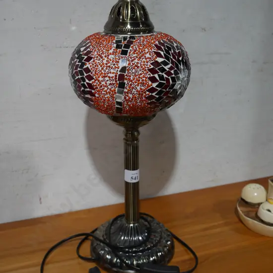 Turkish style table lamp