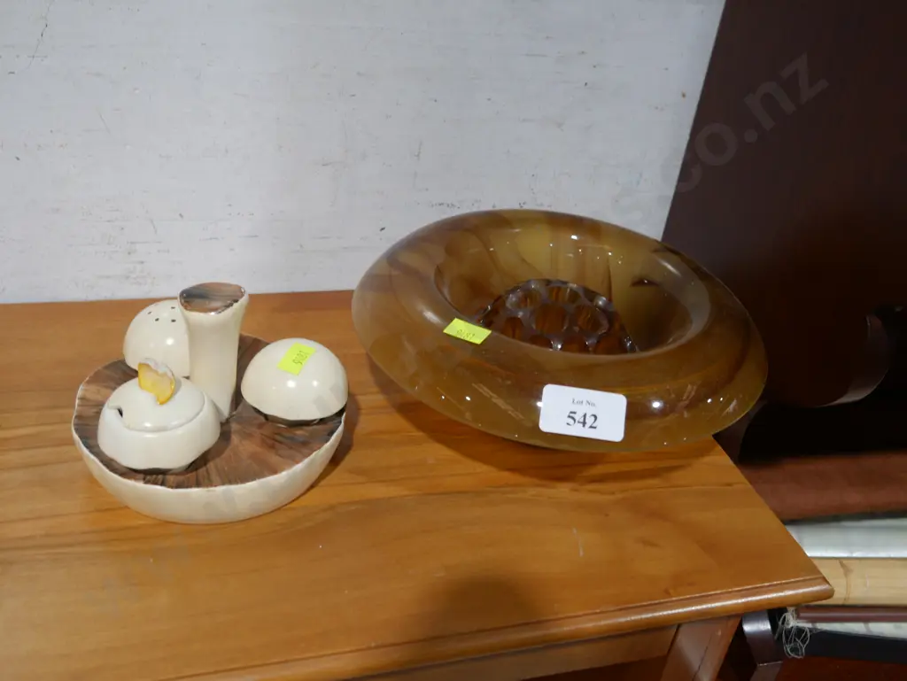 Art deco flower bowl etc Image 1++