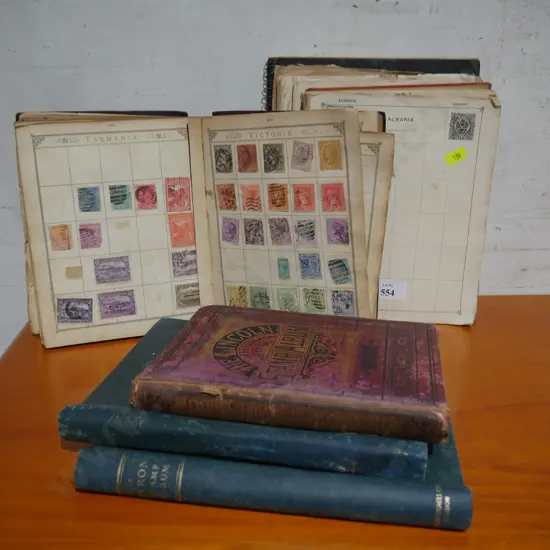 Stamp albums