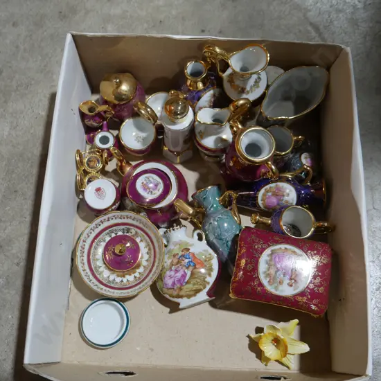 Limoges ornaments etc