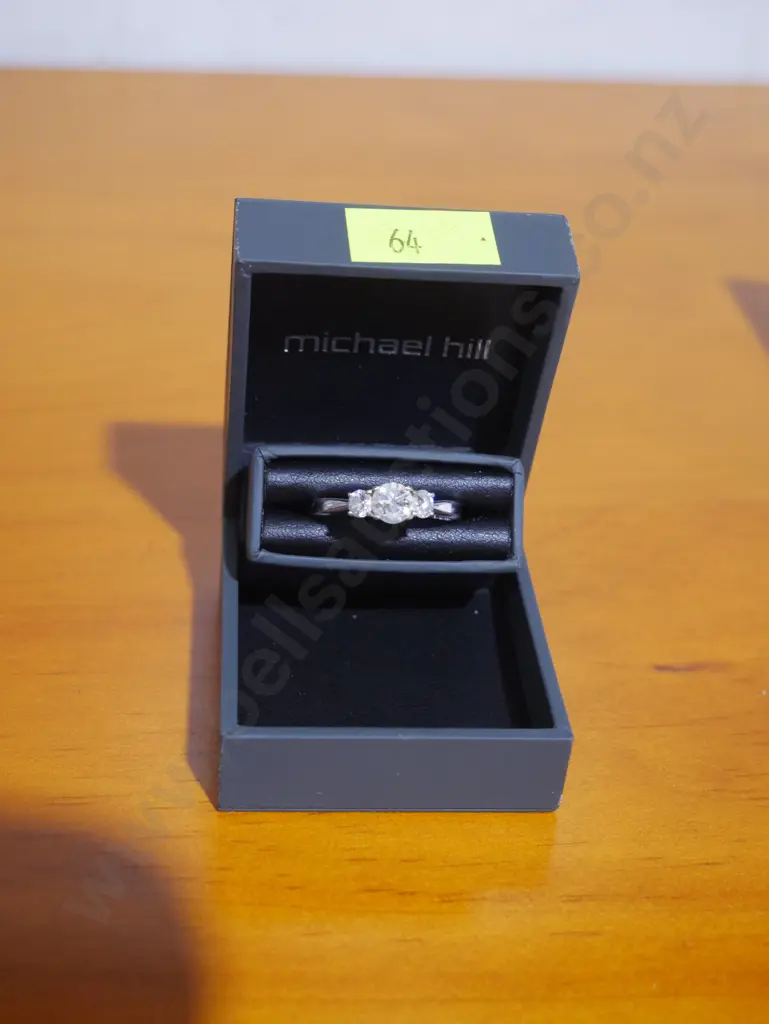 14ct diamond ring, retail price $6599 Image 1++