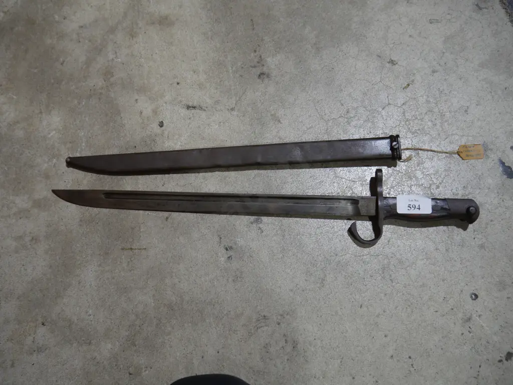 Japanese sword and scabbard Image 1++