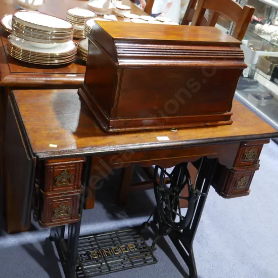 Singer treadle sewing machine