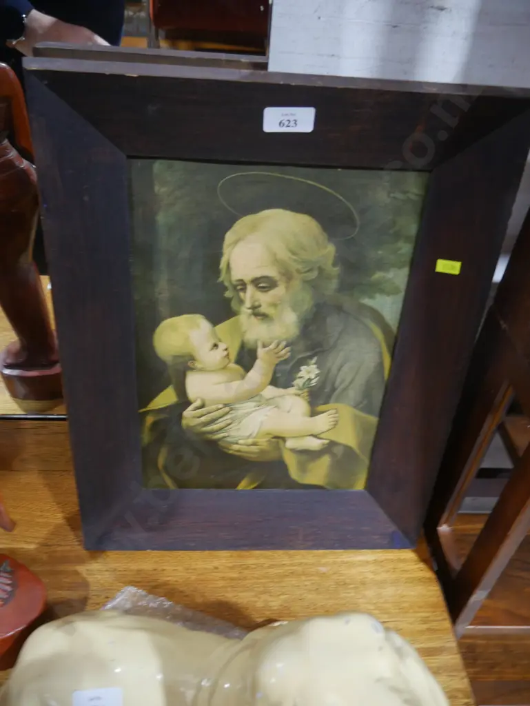 Framed religious print Image 1++