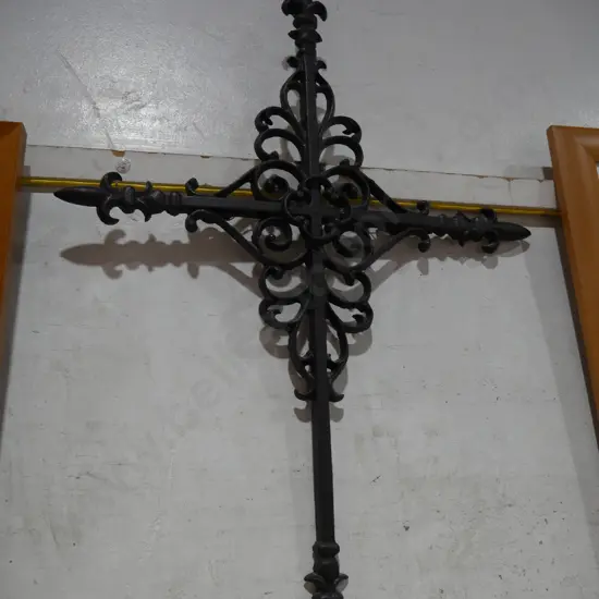 Wrought iron cross