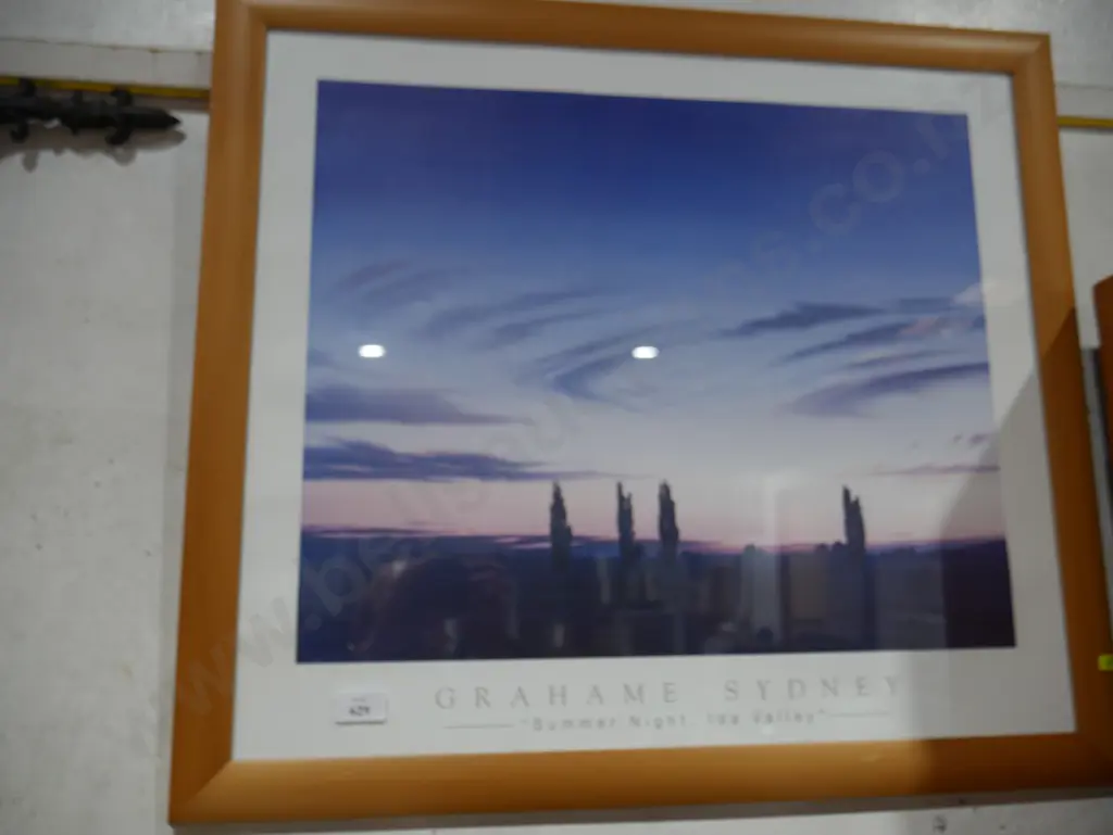 Grahame Sydney framed picture Image 1++