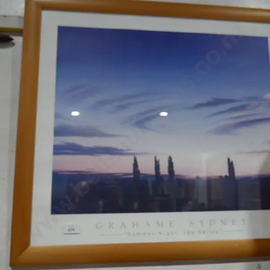 Grahame Sydney framed picture