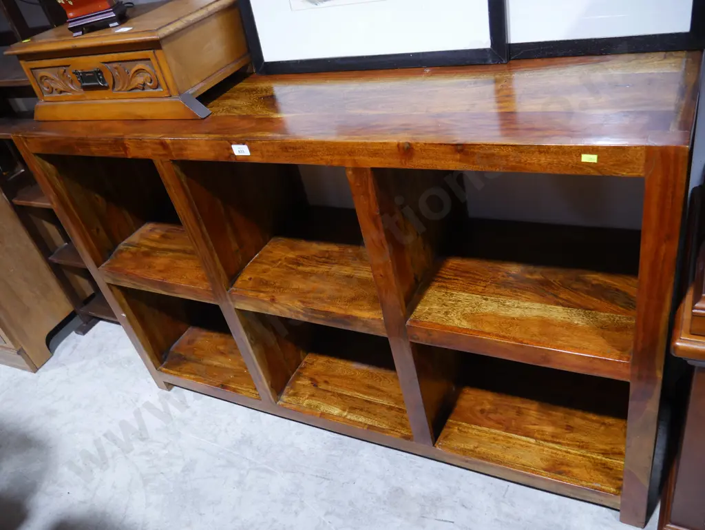 Wooden cube bookcase Image 1++