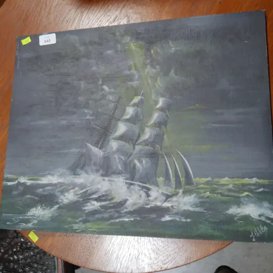 Sailing ship artwork