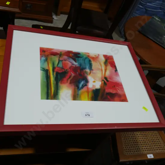 Framed artwork