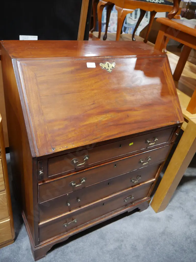 Georgian drop front desk Image 1++