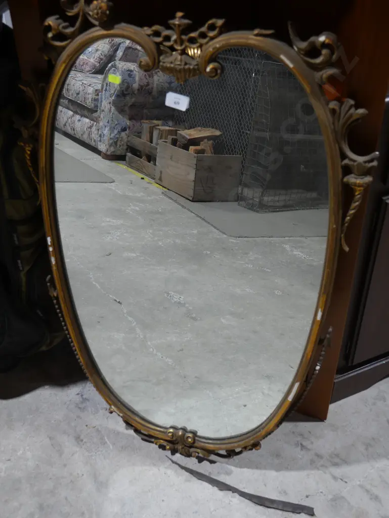 Gilt framed mirror Image 1++