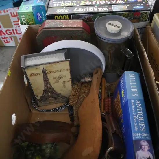 Belt, drumsticks etc