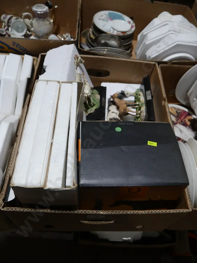 Horse country ornaments, picture plates Image 1++