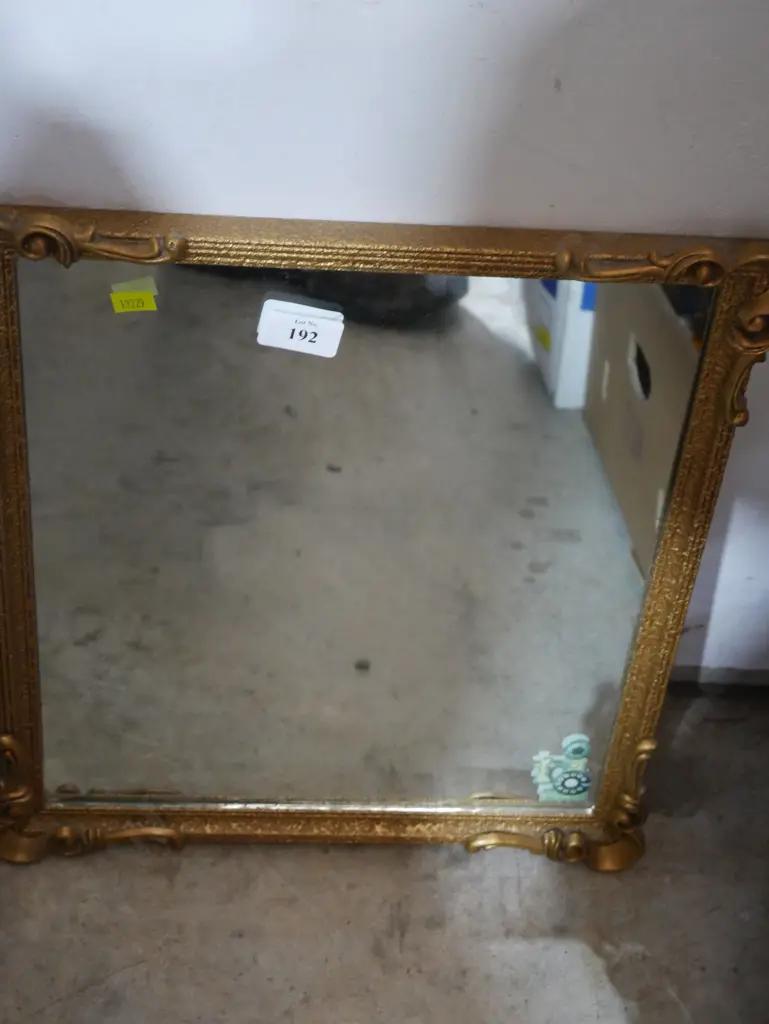 Gilt framed mirror Image 1++