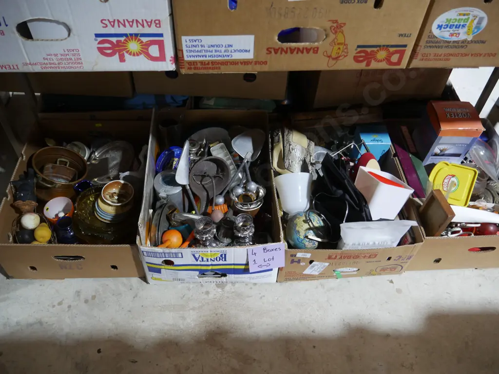 4 boxes of sundries Image 1++