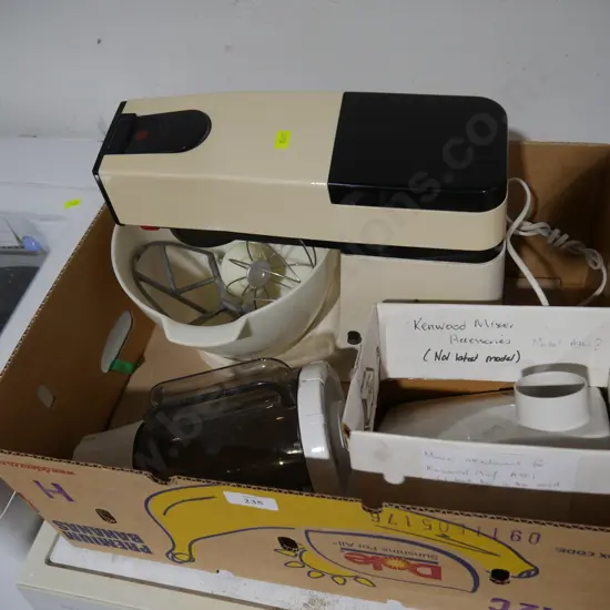 Kenwood mixer and accessories
