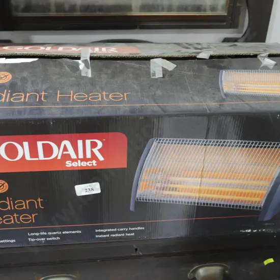 Goldair radiant heater