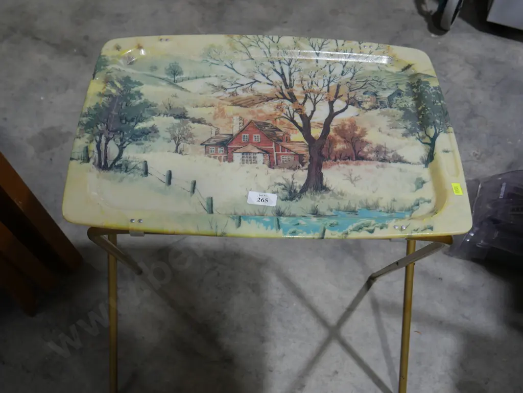 Folding tray Image 1++