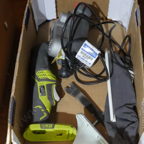 Ryobi multi tool and ozito planer