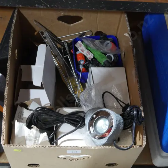 Rock lights, hose fittings etc