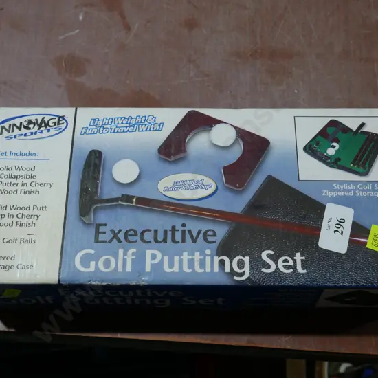 Golf putting set