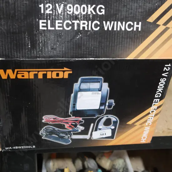 Warrior electric winch