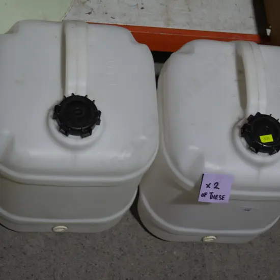 Two water containers