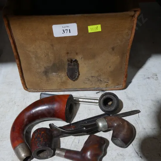 Tobacco pipes and case