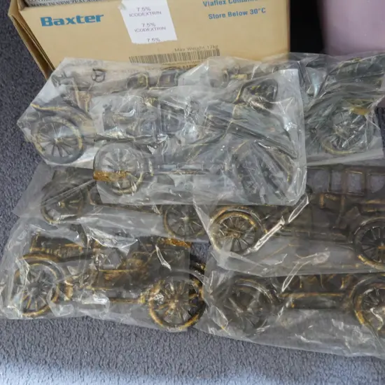 Vintage metal model car pictures