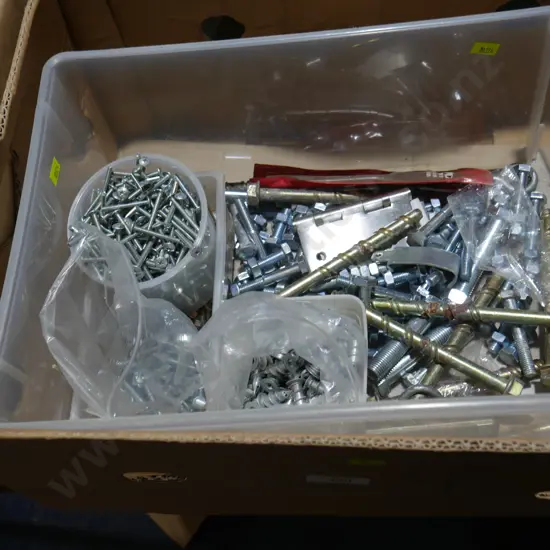Assorted bolts etc