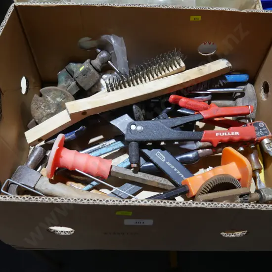 Assorted workshop tools